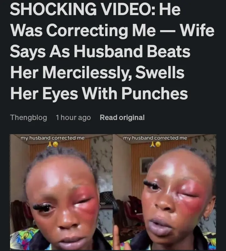 Until them kpai half population of women others will not learn to leave abusive relationships.๐