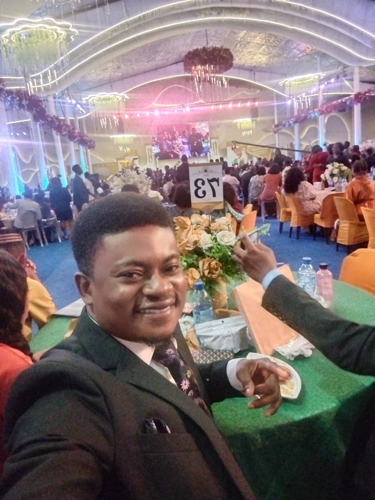 In a strategic banquet meeting with the man of God Pastor Chris