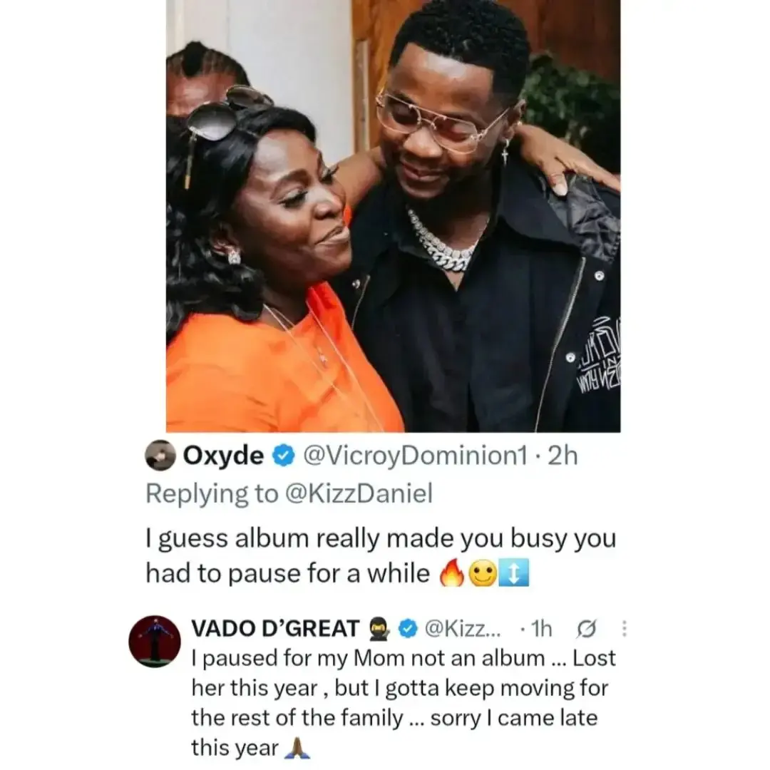 Singer Kizz Daniel announces de@th of his mother one year after losing mother-in-law.
This comes on...