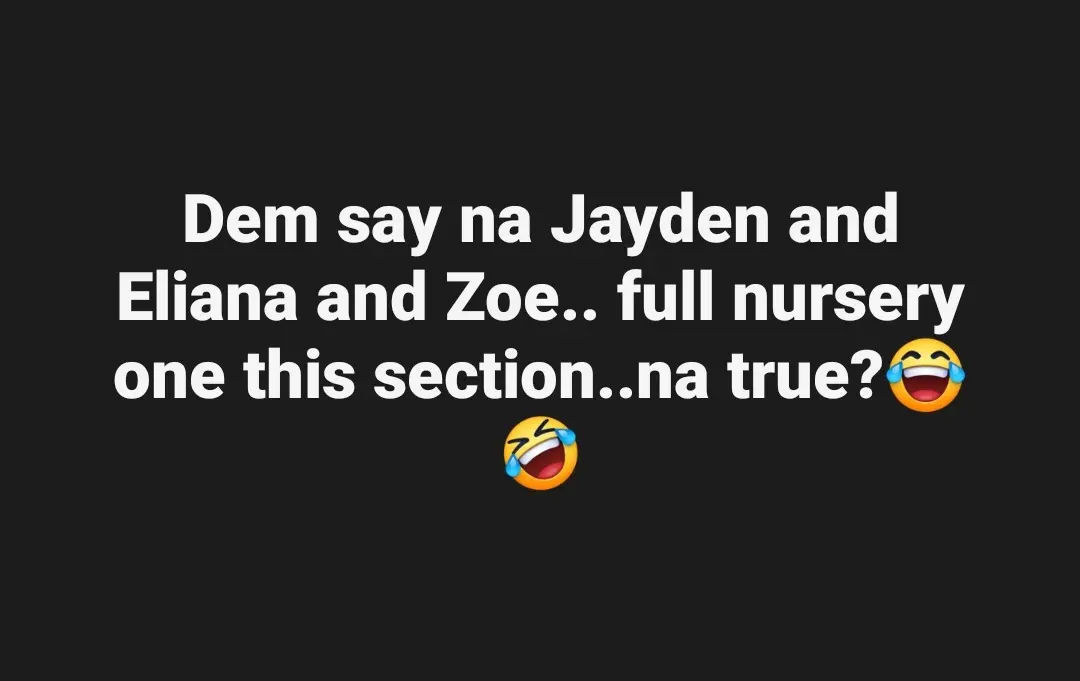 In my daughter's school the Elianas' are identified by surnames and it seems every household had Jay...