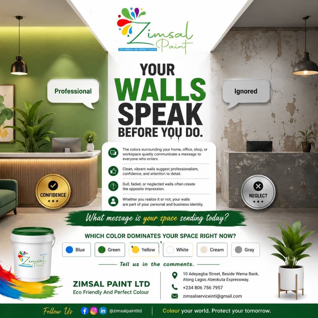 Your walls make an impression long before a conversation begins.
A well maintained space communicate...