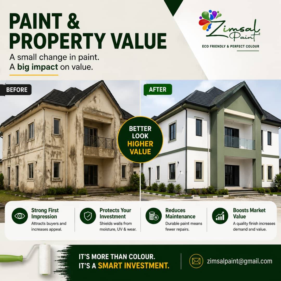 A Fresh Coat of Paint Doesn't Just Change a Building... It Can Change Its Value.
If two identical h...