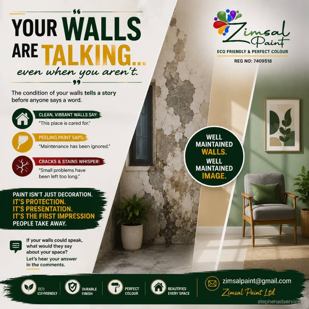 Your walls are talking... even when you aren't.
Whether it's your home, office, shop, hotel, school,...