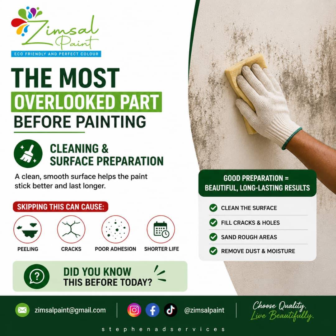 The Most Overlooked Part Before Painting
Most people think a great paint job starts with the paint....