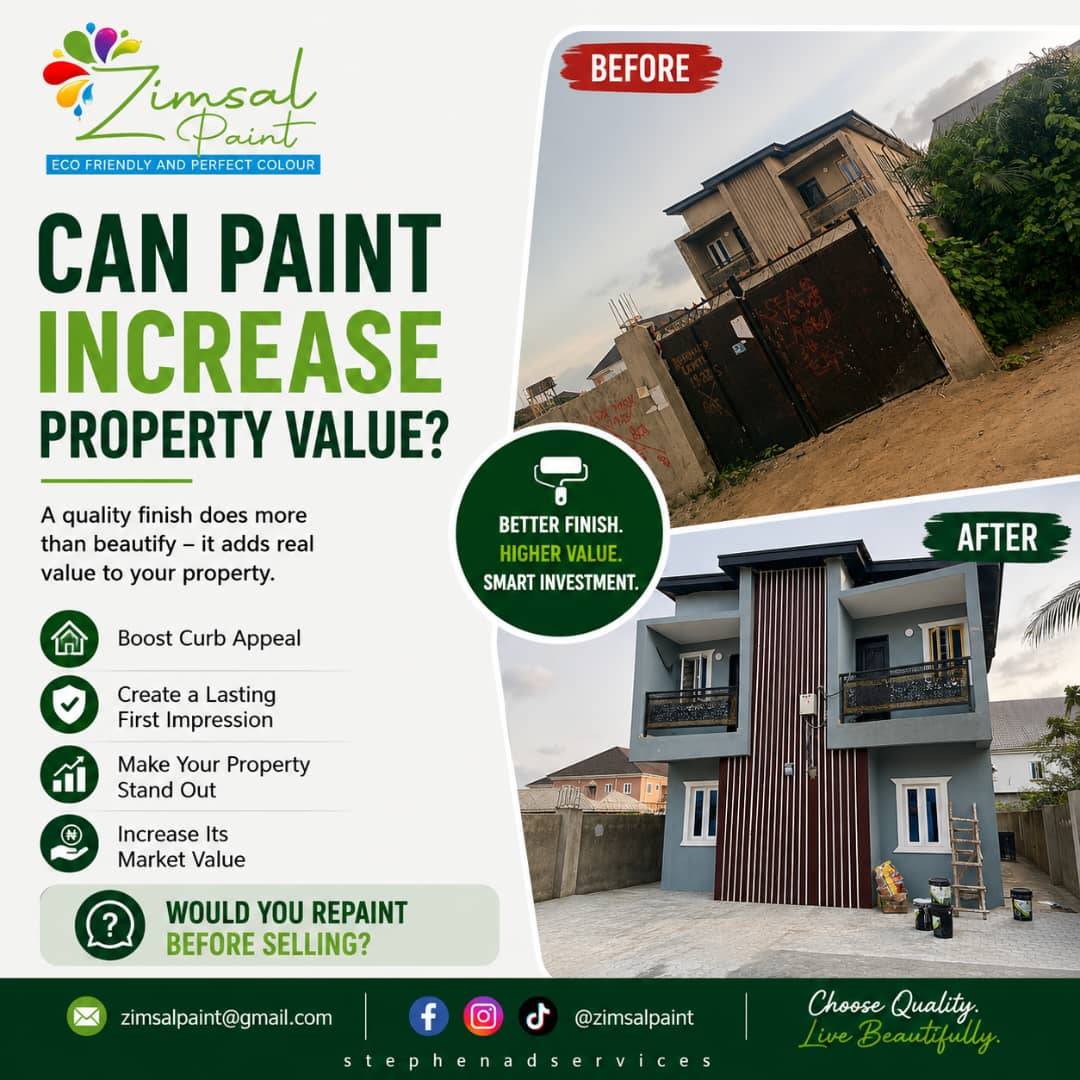 Can Paint Increase Your Property Value?
Yes, and buyers notice it.
When people come to inspect a pr...