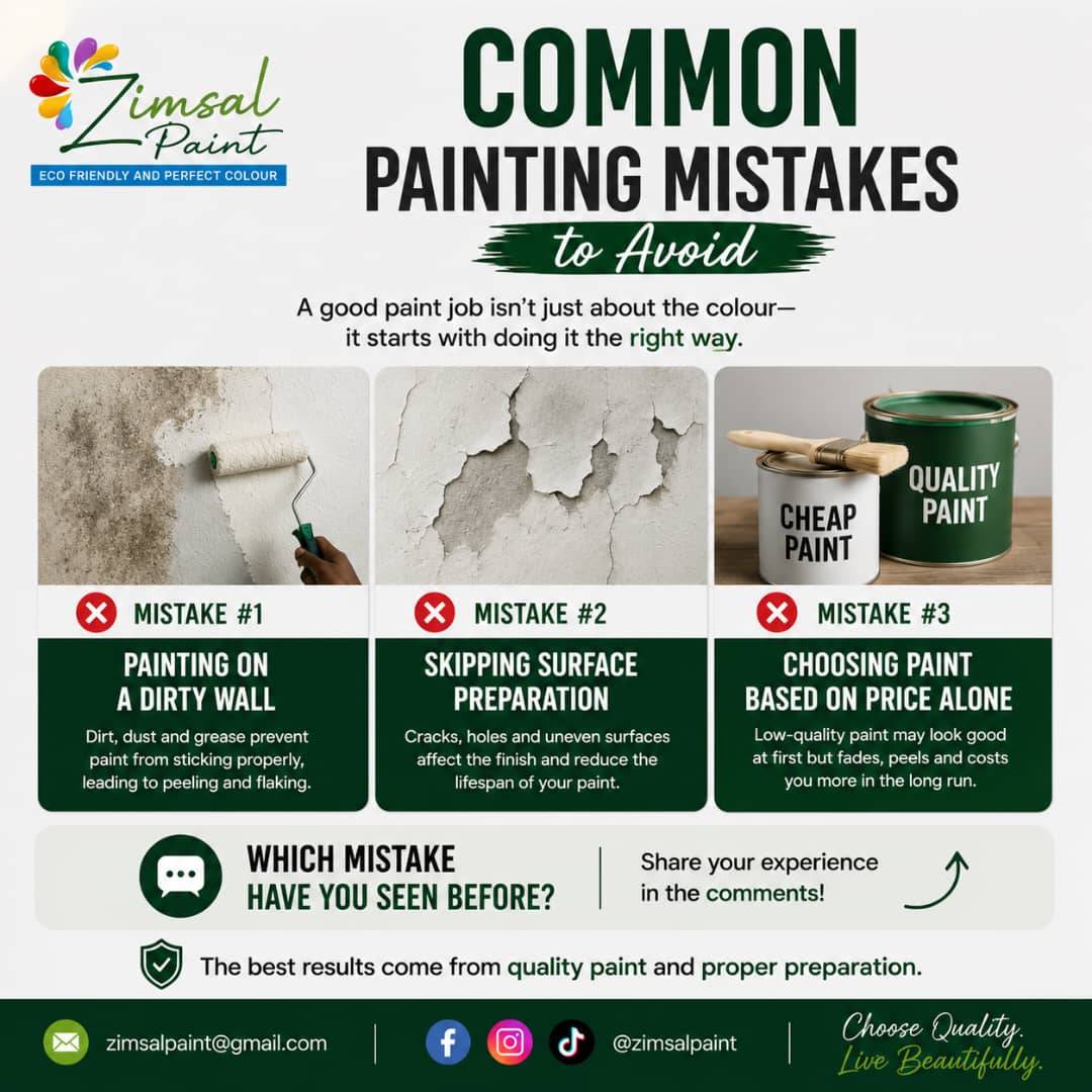 Common Painting Mistakes to Avoid
A good paint job isn't just about the colour—it starts with doing...