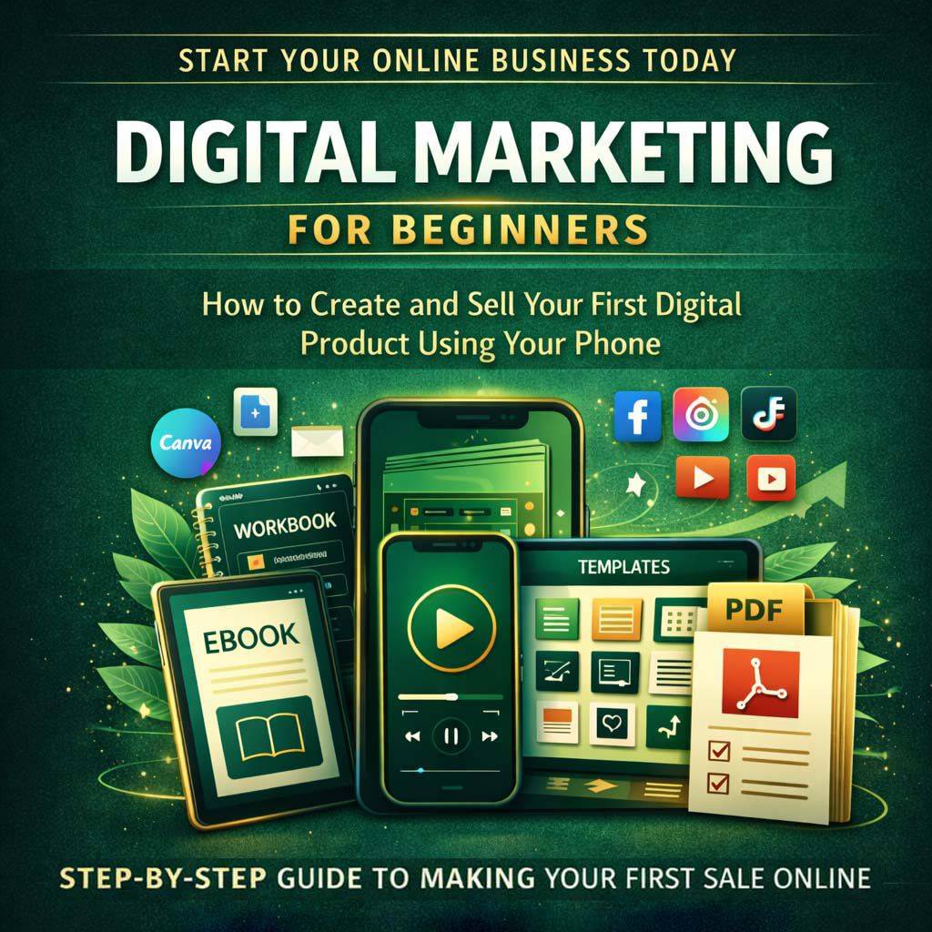 Digital Marketing for Beginners Guide is a beginner-friendly guide designed to help you understand d...