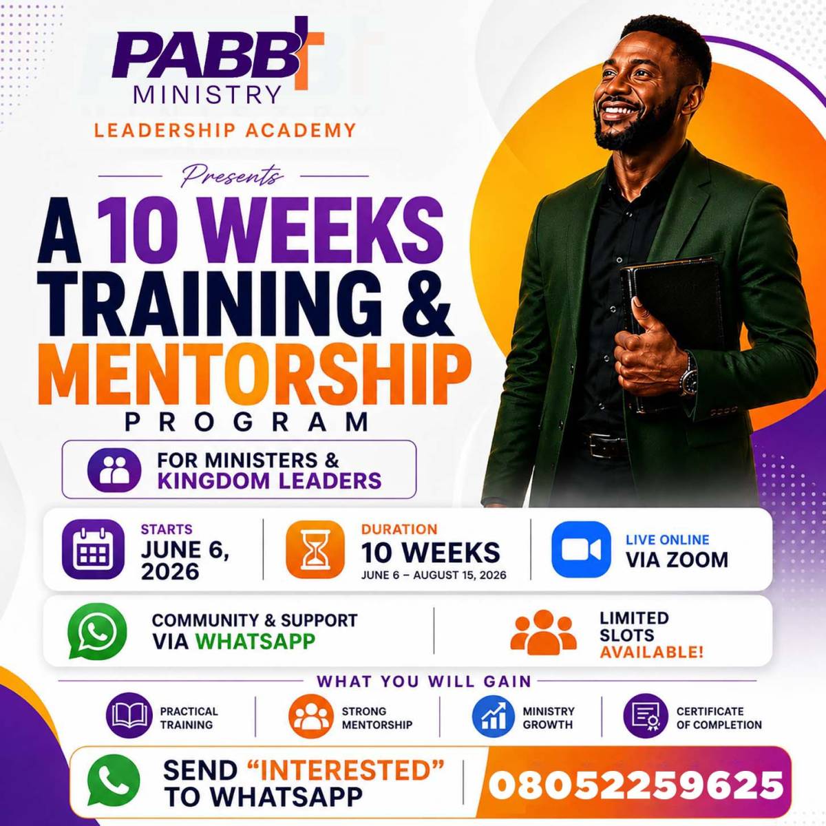 Called into ministry… but not seeing growth?
Stop guessing.
Join our 10-week live training & mento...