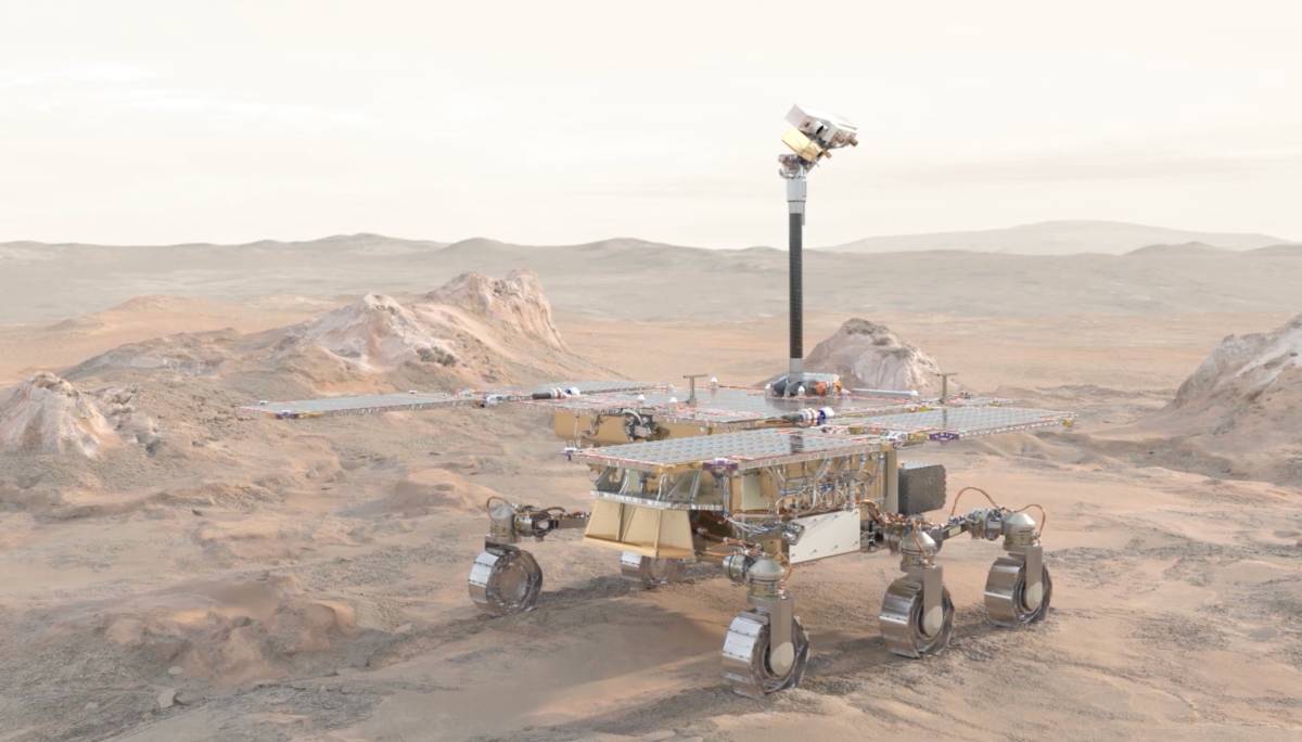 ICYMI: the UK-built Rosalind Franklin rover will launch in 2028 to search for life on Mars, with sup...