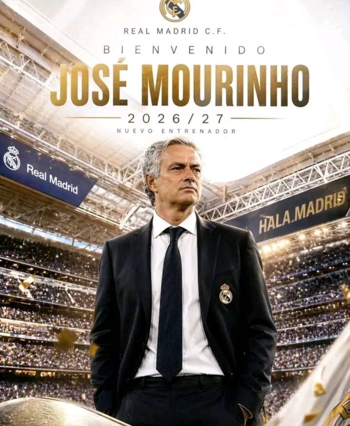 ✅ DONE DEAL 

🚨 José Mourinho is set to become the next manager of Real Madrid!

⚪️ The Portugues...