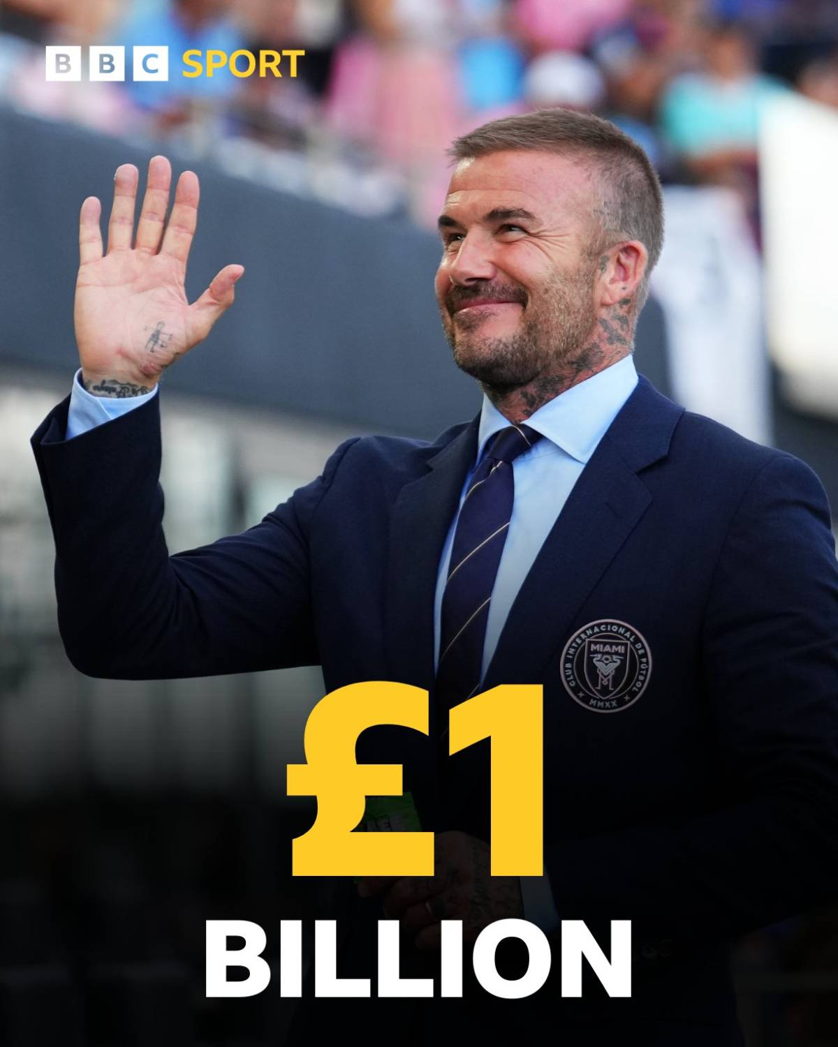 Former England captain Sir David Beckham has become the UK's first billionaire sportsman in the 2026...