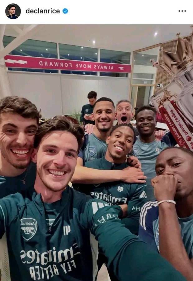 π² Declan Rice on Instagram: βI told you all.. itβs done πβ€οΈβ