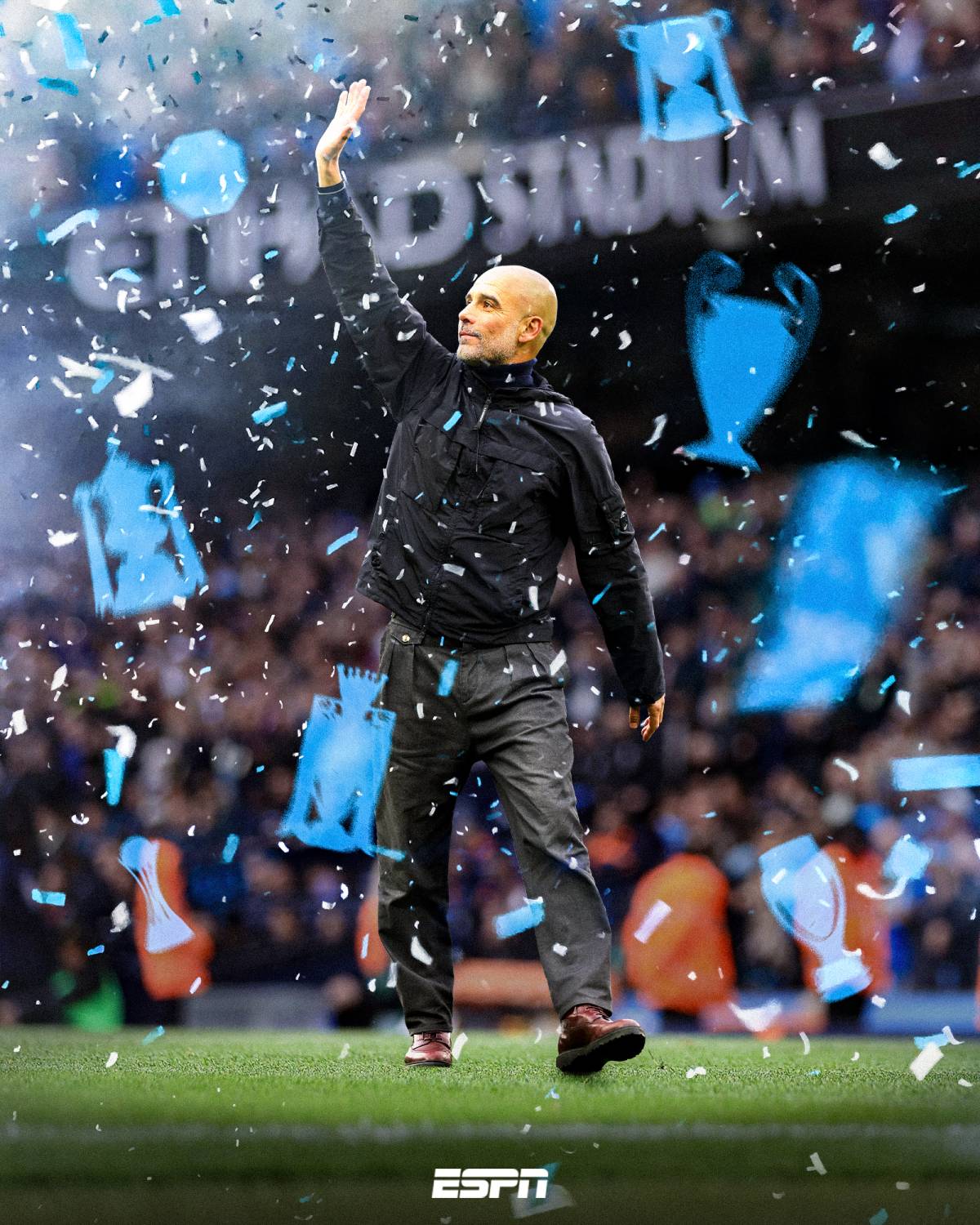Pep Guardiola walks away from Manchester City having won every trophy imaginable ๐ฉต๐ค
Today, we say...
