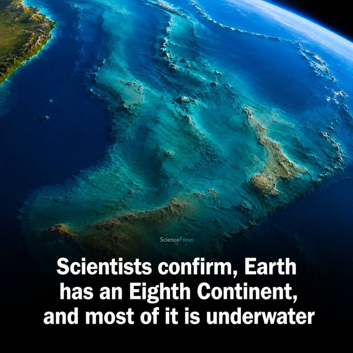 Earth has been hiding a continent from us. And 94% of it is drowning.
Meet Zealandia.
A landmass b...