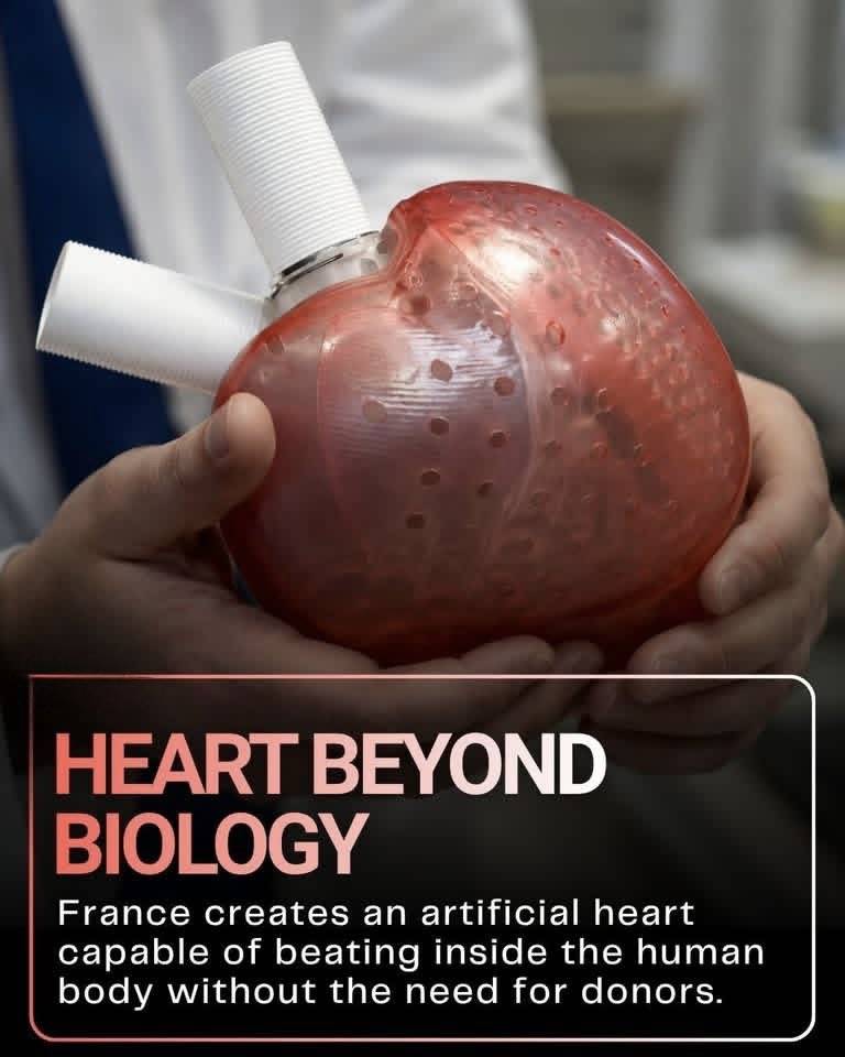 🚨 This Artificial Heart Could Change Medicine Forever
France has developed an advanced artificial...