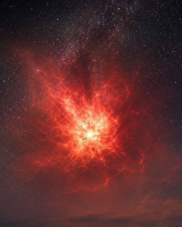 Betelgeuse: The Red Giant on the Brink of Cosmic Glory Located just 640 light years away, Betelgeuse...