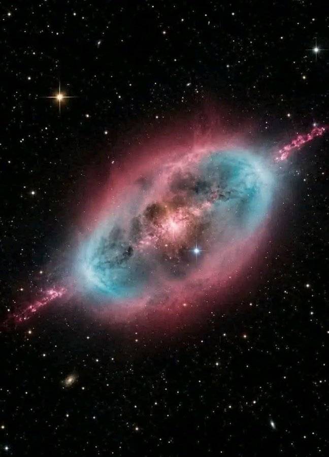 The Robin’s Egg Nebula: A Star’s Stunning Final Farewell Behold NGC 1360, one of the most breathtaki...