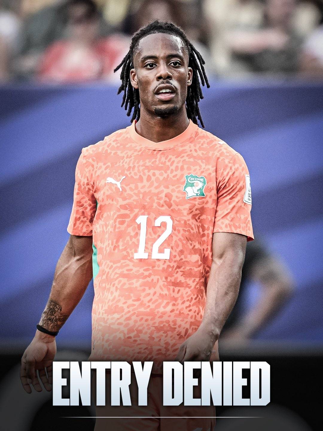 ๐จโ๏ธ Ivory Coast striker Elye Wahi has been denied visa into Canada to face Germany.
This happened...