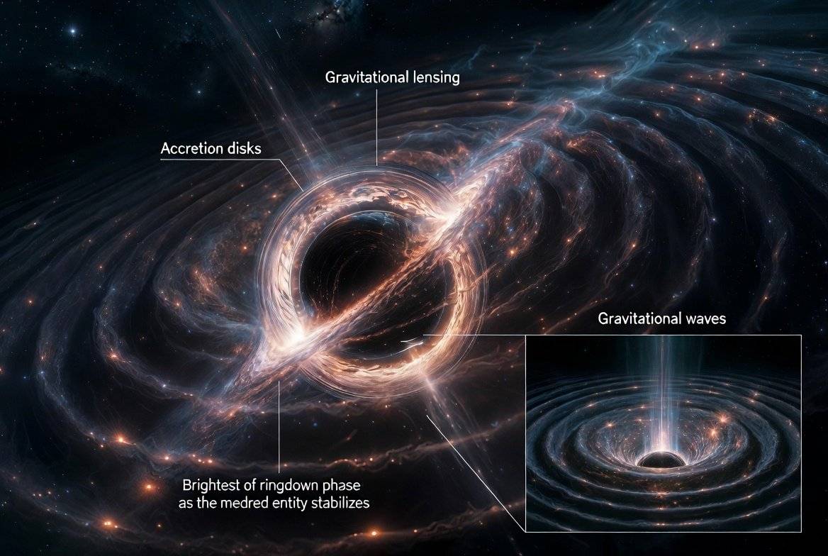 Astronomers have, for the first time, probed the event horizon region of a black hole using gravitat...