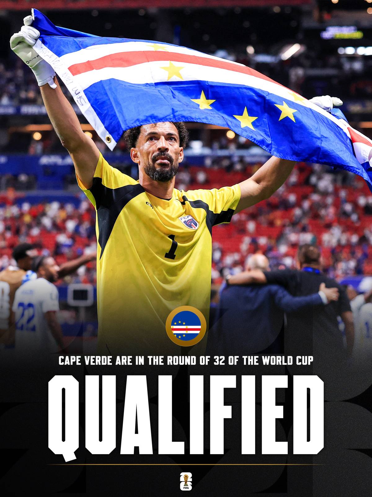 ๐จ๐ป OFFICIAL: Cape Verde qualify for World Cup Round of 32, HISTORICAL! ๐ฅ