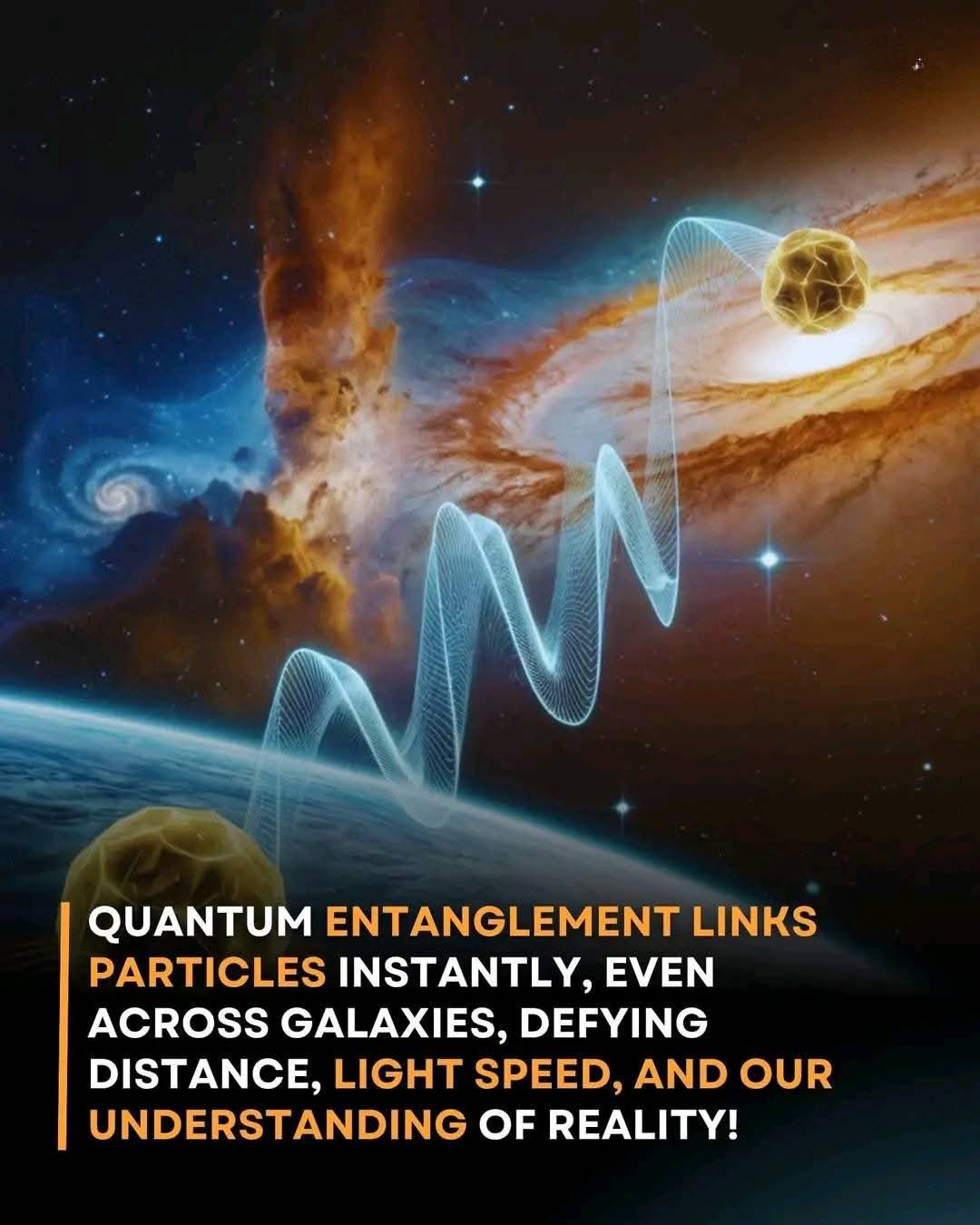 ✨ The Quantum Secret That Breaks Reality
Quantum entanglement is one of the strangest discoveries...