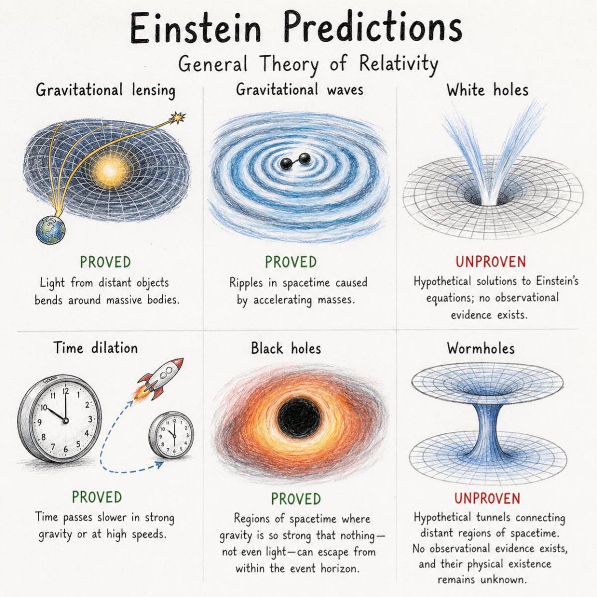 Einstein's General Theory of Relativity transformed our understanding of gravity, space and time. Mo...