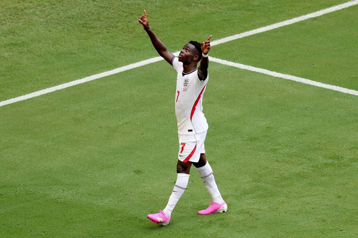 ๐ฅ๐ด๓ ง๓ ข๓ ฅ๓ ฎ๓ ง๓ ฟ Hat-trick for Bukayo Saka for England to get the bronze medal.