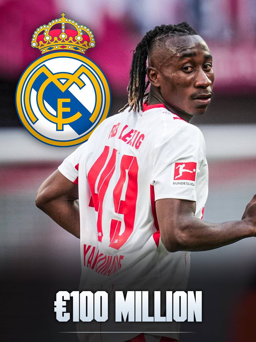 🚨⚪️ Real Madrid sent €100m official bid to RB Leipzig this week: €90m plus €10m add-ons proposal o...