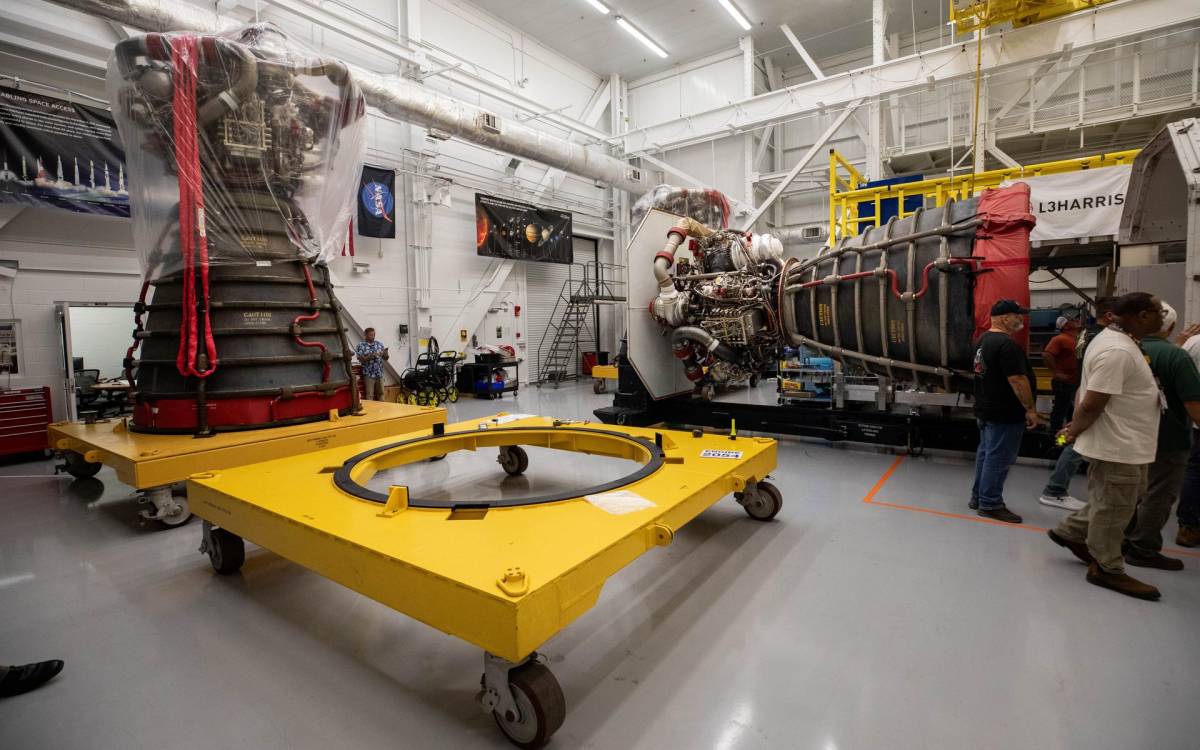 Engine 4 has entered the chat🔥
The final RS-25 engine for Artemis III has made its way to @NASAKen...