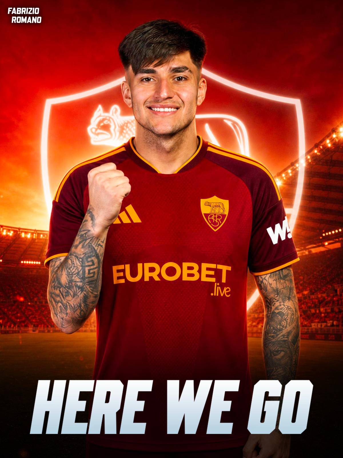 ๐จ๐ก๐ด AS Roma agree deal to sign Santiago Castro as new striker, here we go!
Deal done for package...