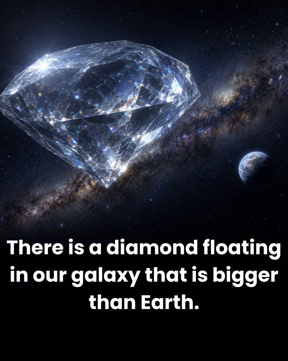 Fifty light-years away in the constellation Centaurus sits BPM 37093, a white dwarf star nicknamed L...