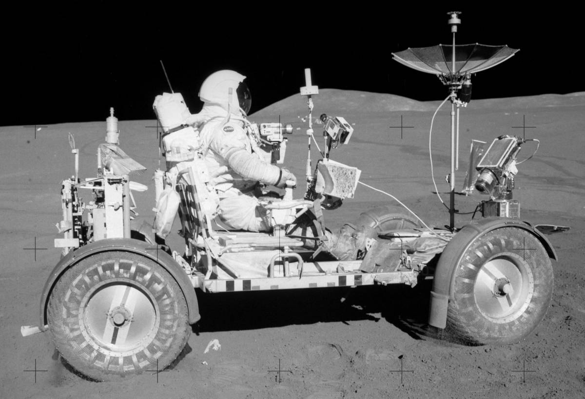 Never been on a ride like this before!"
Dave Scott became the first to drive on the Moon OTD in 197...