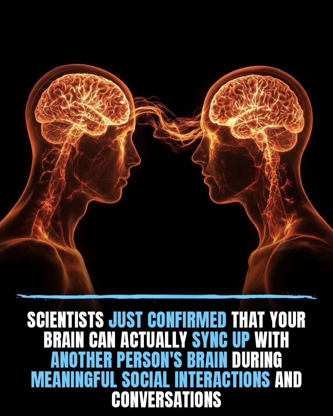 🧠Your Brain Can Sync With Someone Else's
Ever felt instantly connected to someone? Science sugges...