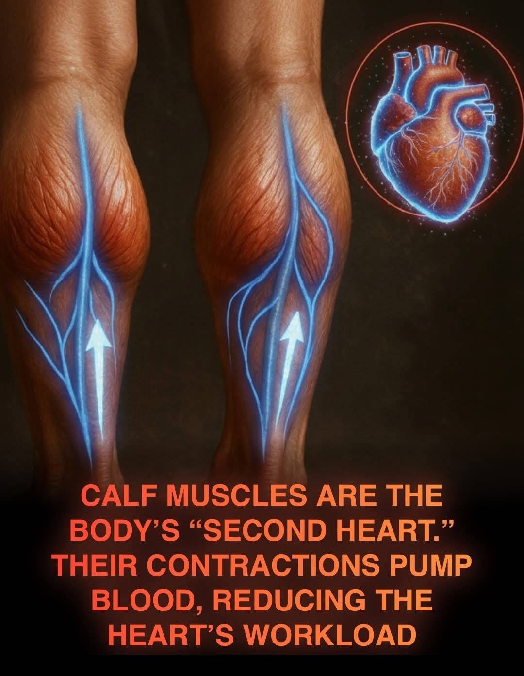 Your calf muscles are a “second heart” — you need to move them to safeguard your heart health.
Cal...