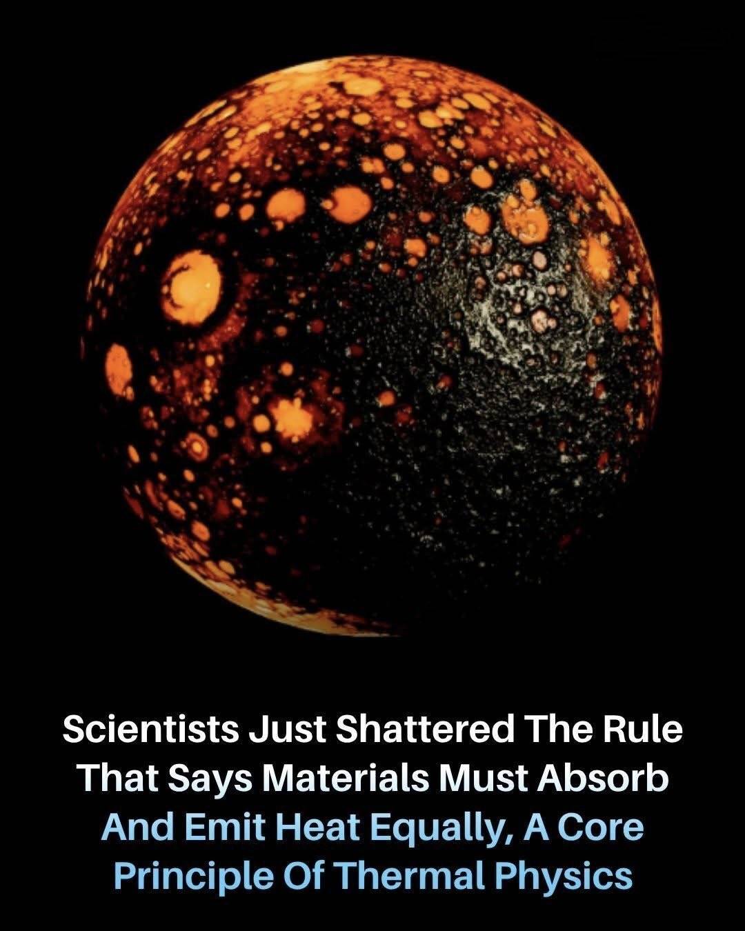 🔥 THEY JUST BROKE A LAW OF HEAT… OR DID THEY?
For over a century, scientists believed a simple rul...