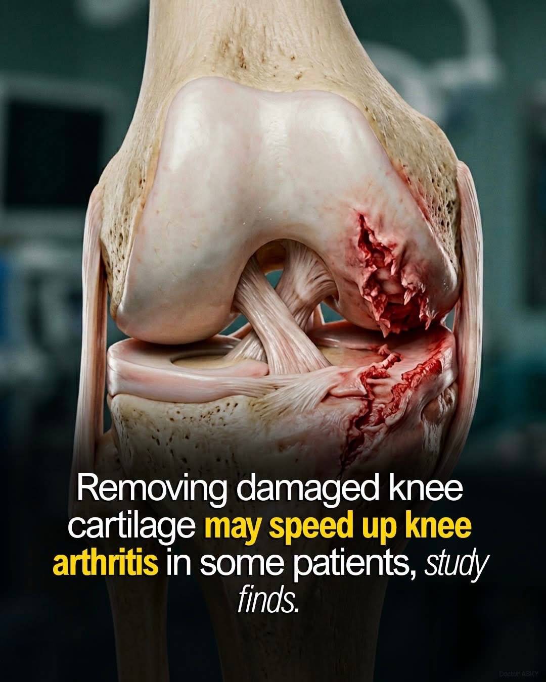 COULD A COMMON KNEE SURGERY MAKE ARTHRITIS WORSE?
A 10-year study found that partial meniscectomy —...