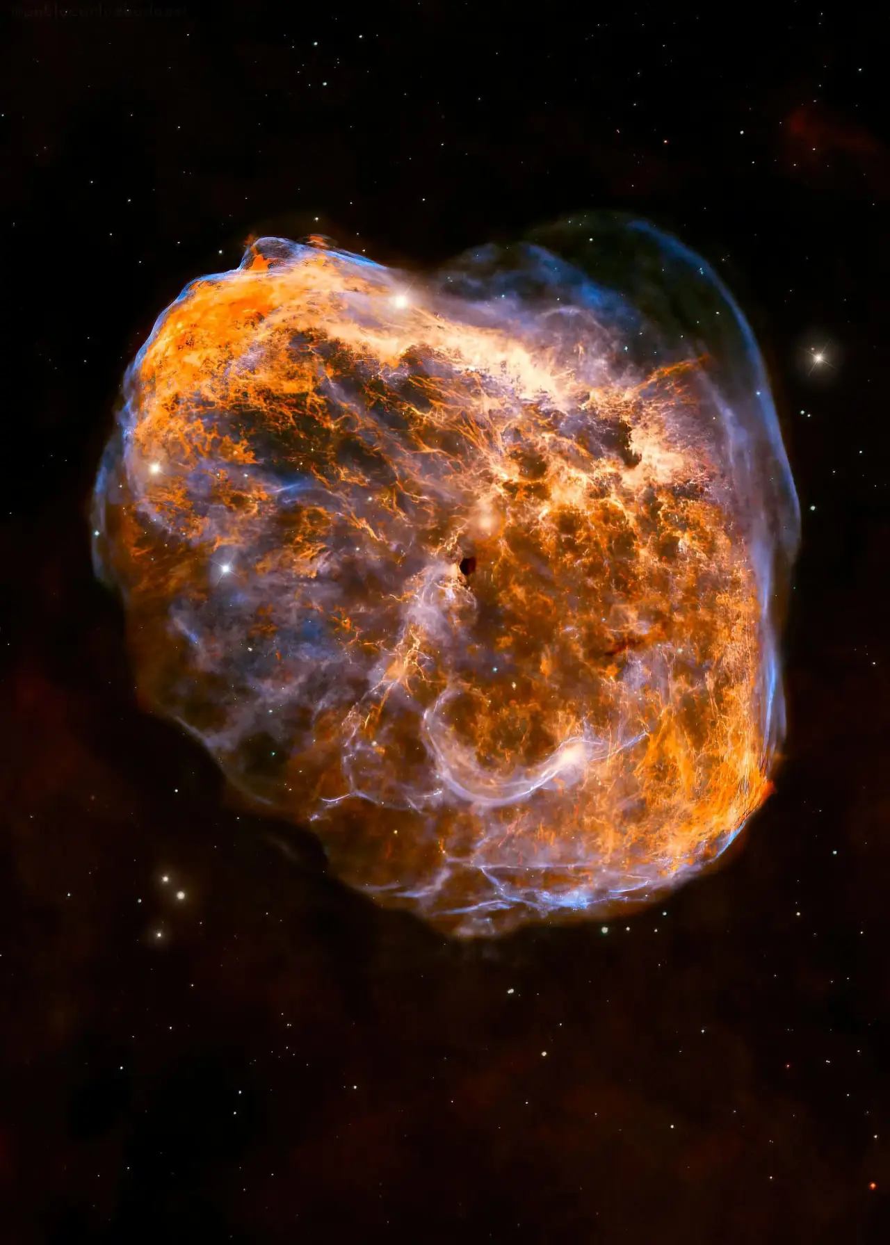 In the constellation Cygnus, about 5,000 light-years away, hangs a cosmic crescent — NGC 6888. It is...
