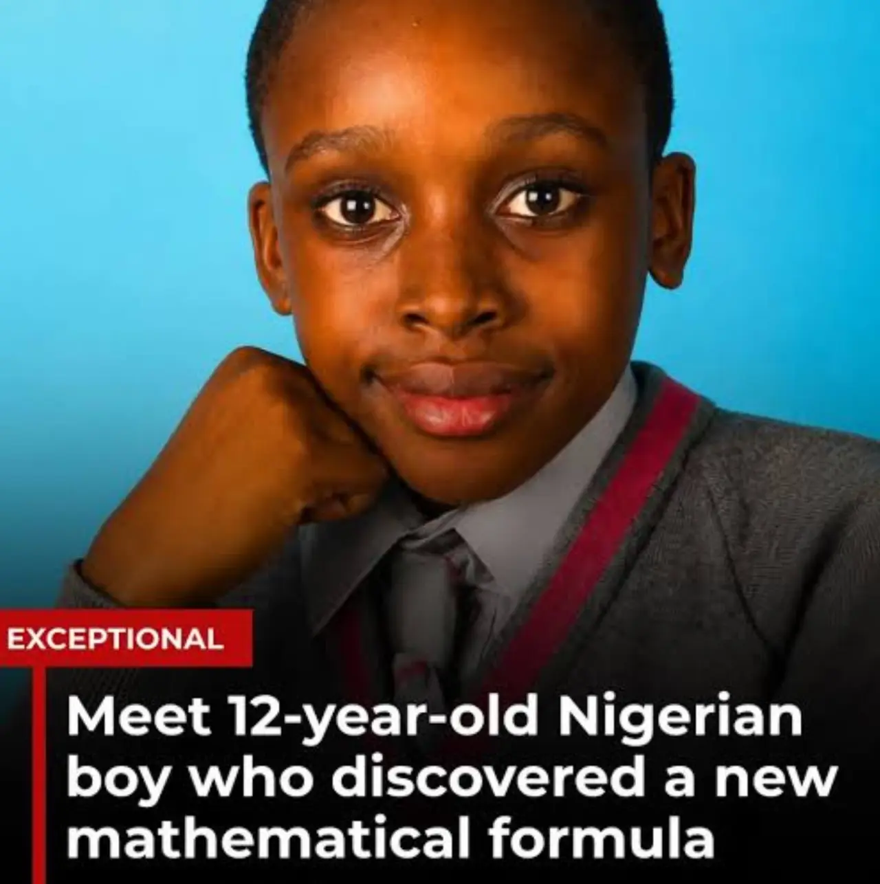 A 12-year-old British-Nigerian boy, Chika Ofili, gained international recognition after discovering...