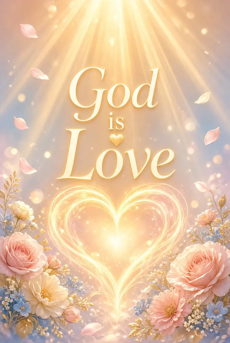 God is Love ❤️
In a world that often feels loud and restless, this truth remains steady and pure:
Go...