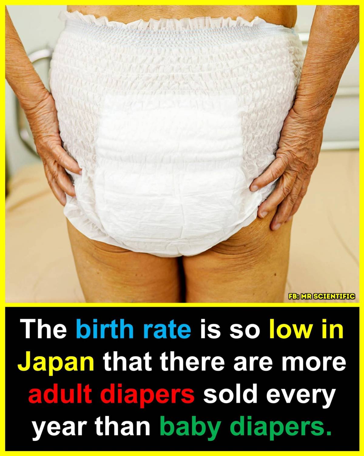 This fact is actually true, and it reflects Japan’s rapidly aging population and falling birth rate....