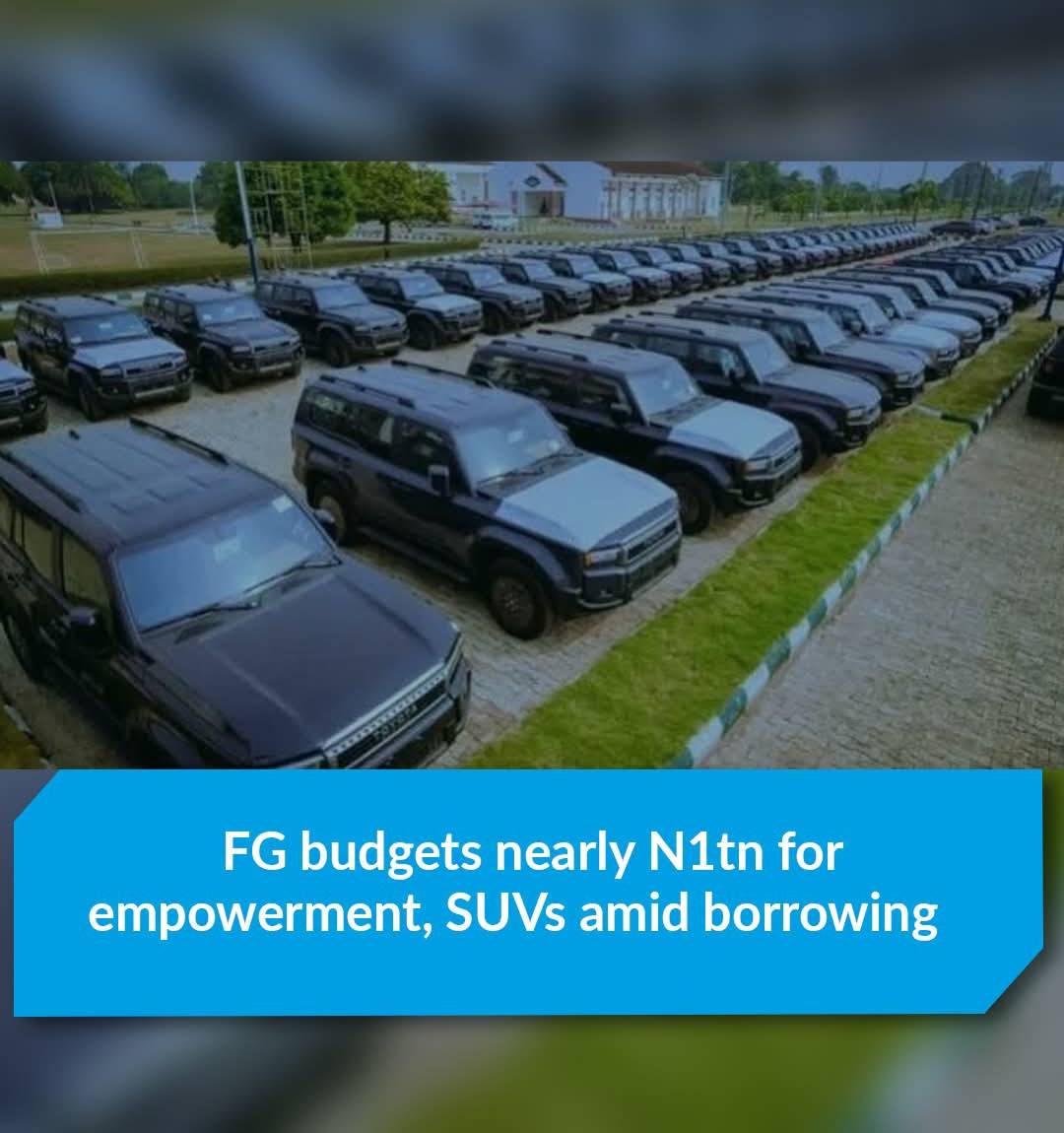 β¦962 BILLION FOR MOTOR AND "EMPOWERMENT" WHO SEND US MESSAGE? ππ₯
BudgIT no talk, Tracka don drop...
