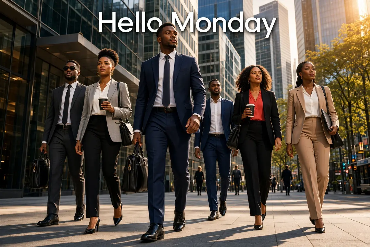 Hello Monday!
Rise-Shine and make today count!
