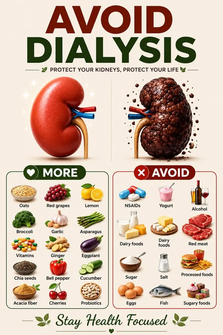 Take good care of your kidneys.