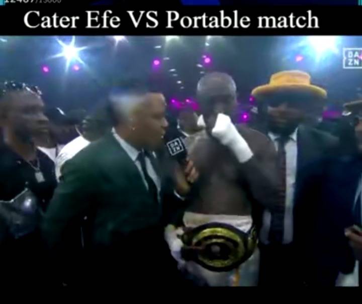 Portable and cater EFE boxing match........ Lesson learnt
Portable bragging right has been denied a...