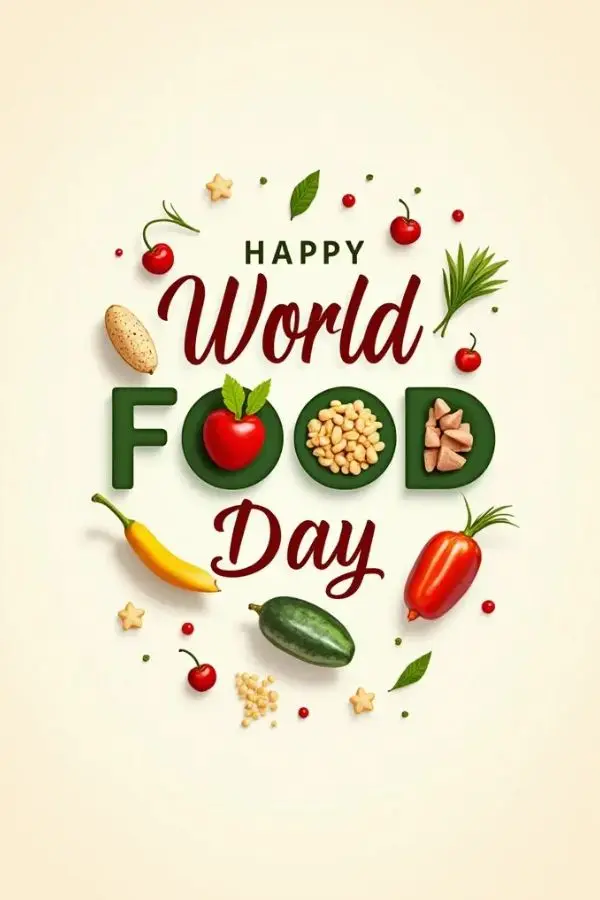 EVERY OCTOBER 16TH IS " WORLD FOOD DAY"
World Food Day was established in 1945 by the Food and Agri...