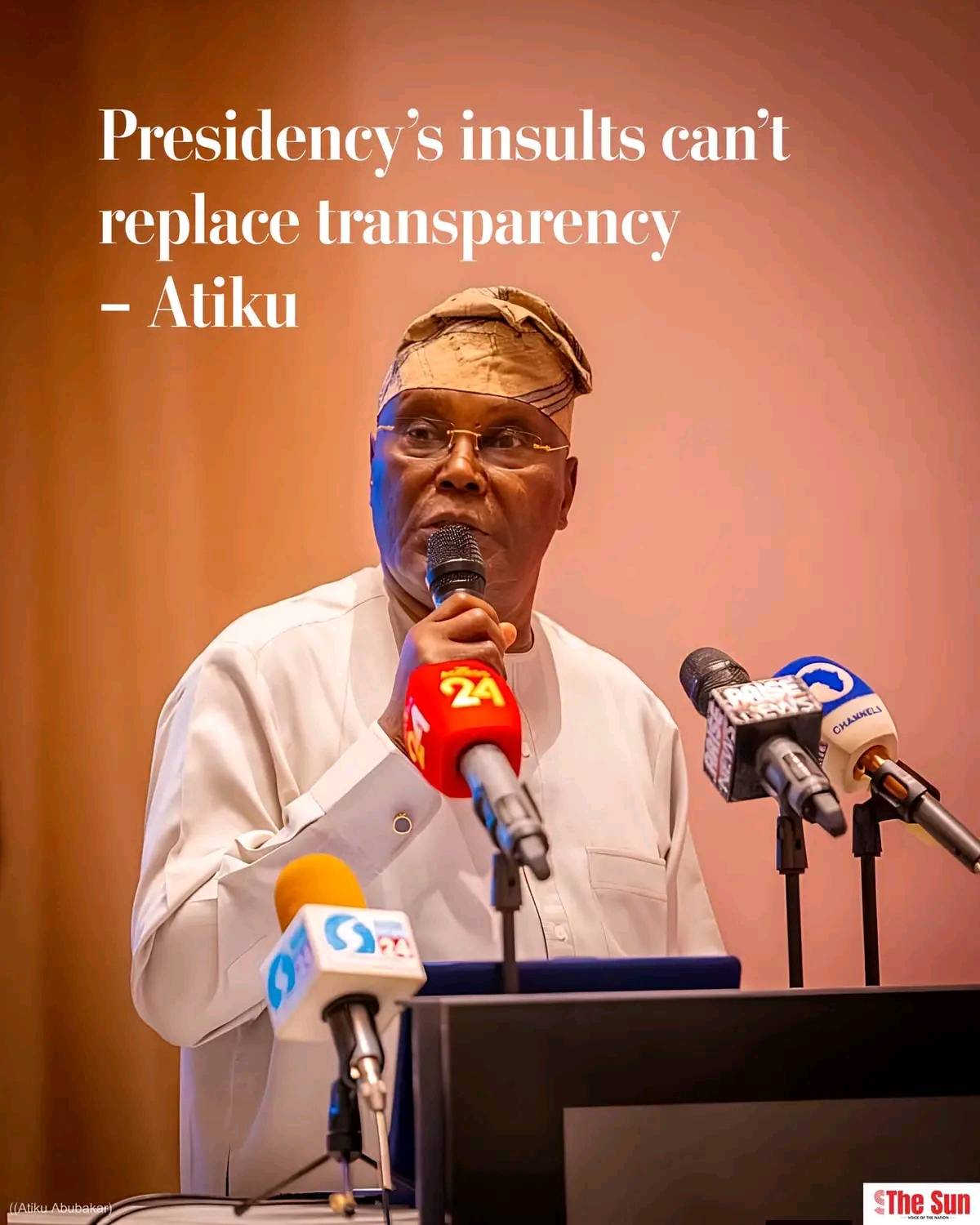 Former Vice President Atiku Abubakar criticized the Tinubu administration for resorting to personal...