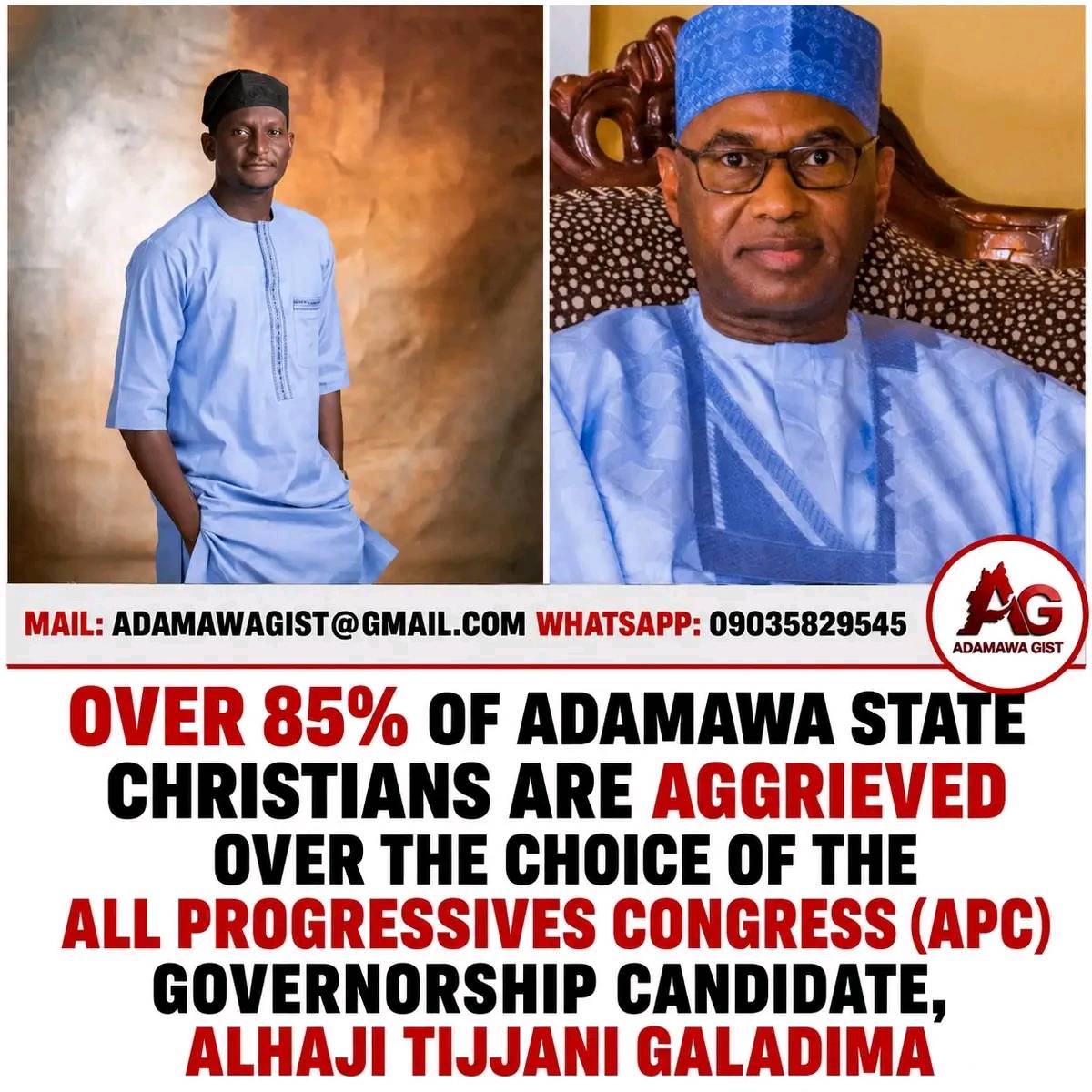 Adamawa gist #LekeeLekee #Trending #CFC #arisenews