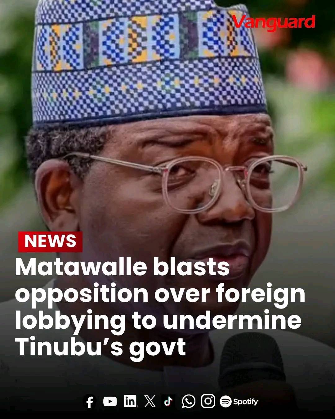 The Minister of State for Defence Bello Matawalle has urged opposition leaders to refrain from utter...