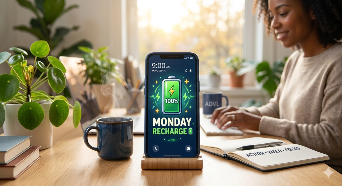 The Monday Recharge ๐
New week, new energy, new focus!
We spent the weekend resting and reflectin...