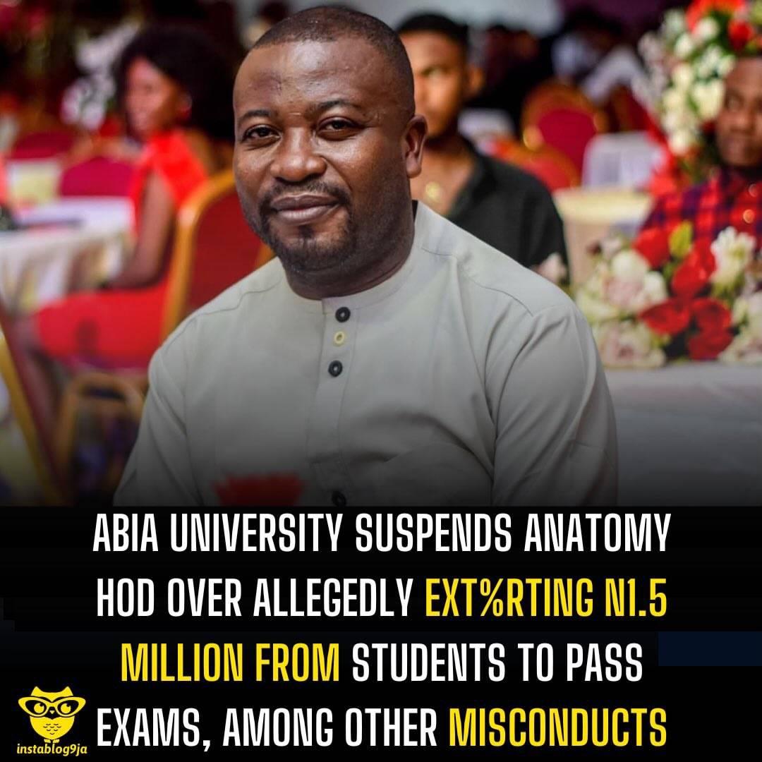This is Dr Agbai Johnson Ukwa. He is the HOD of Anatomy Department, Abia State University.

I heard...